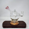 Milkball Bubbler by RickBirdBarry Glass