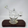 Milkball Bubbler by RickBirdBarry Glass