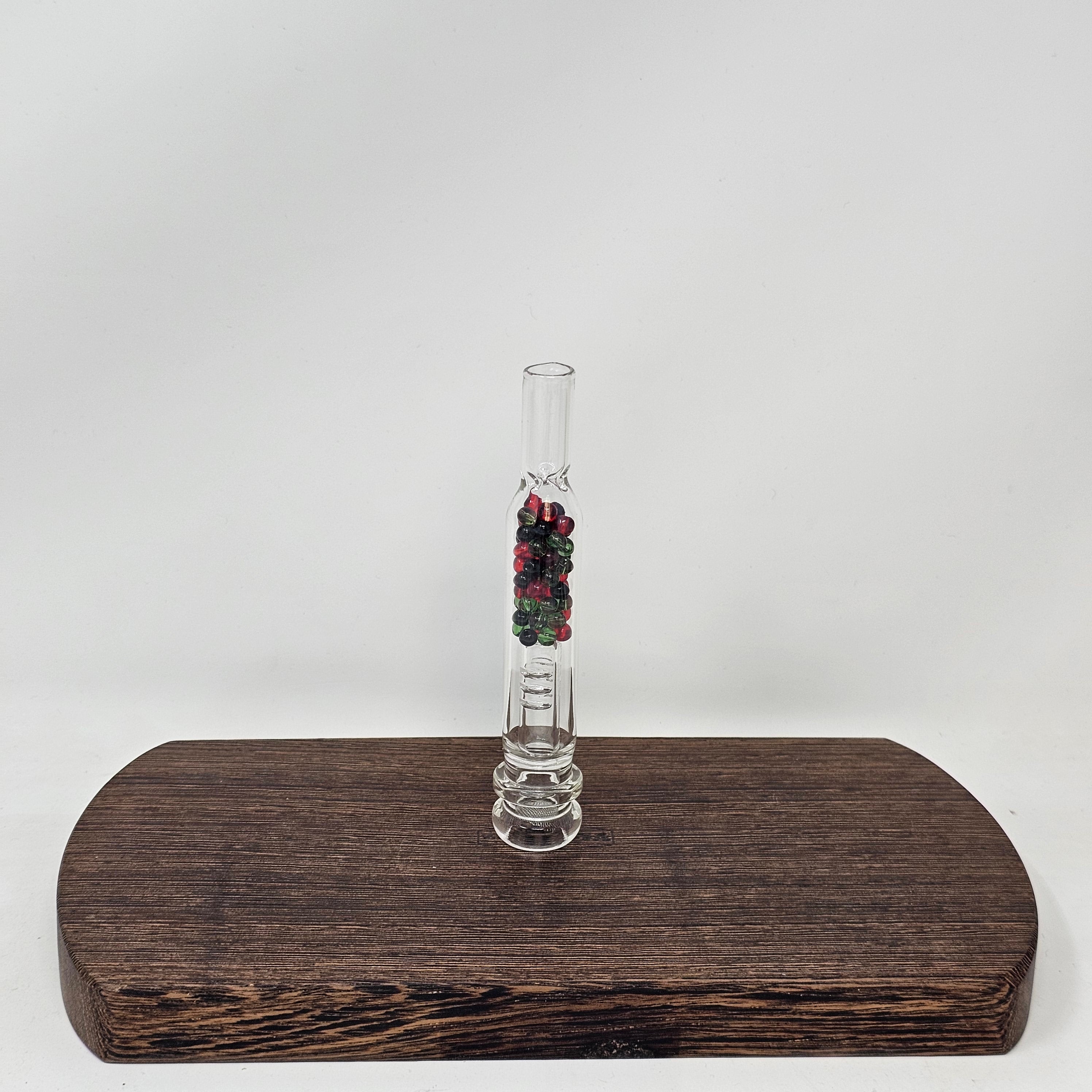 Replaces the Venty Cooling Unit in favor of a glass airpath with spiky cooling included.
Choose from Long/Short or Clear/Smoked Glass and Rocket!!
Long is just under 7" tall and Short is just under 4" tall.