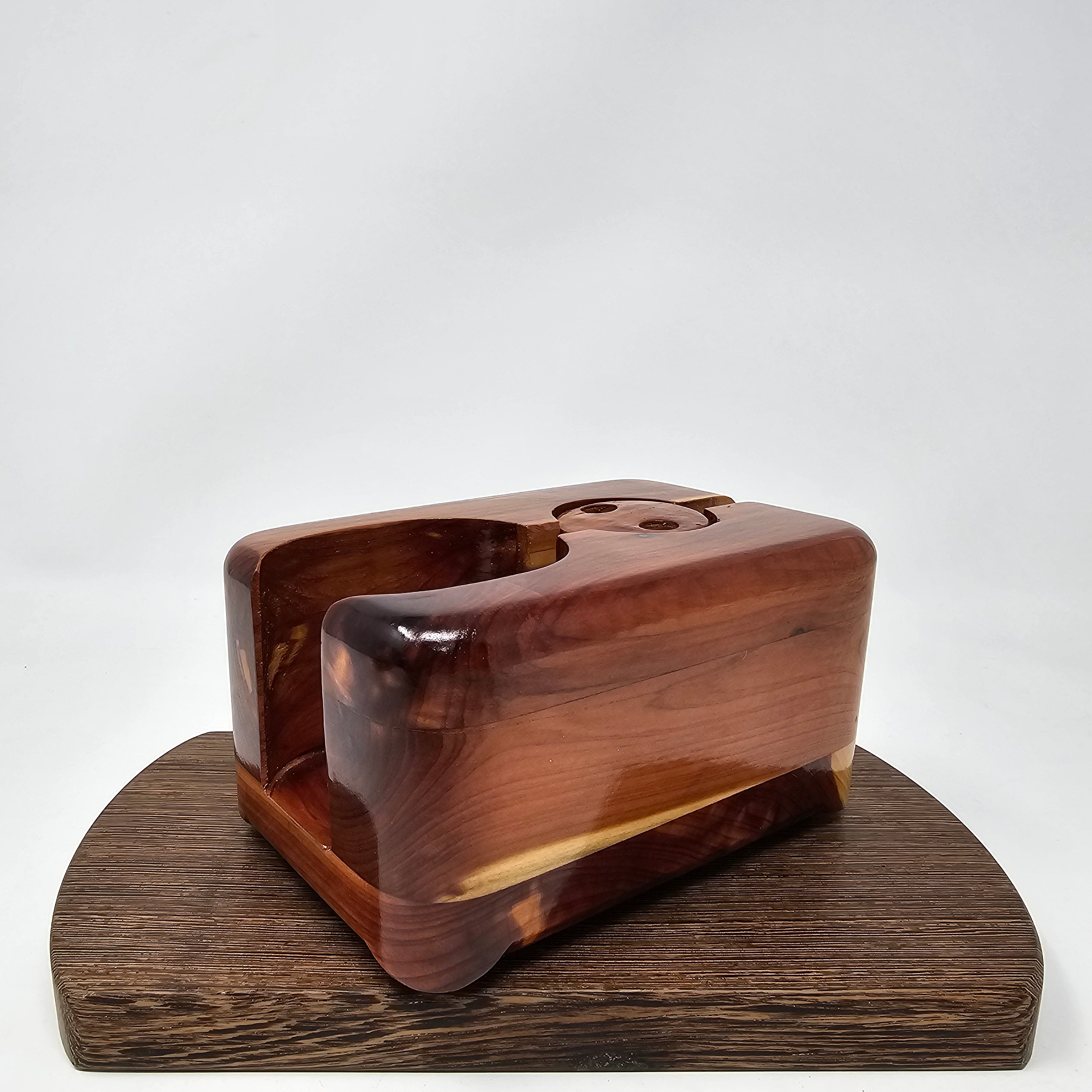 Made in a small family shop in the Southeast United States, each system is unique. This is a true conversation piece of functional art! Each set may contain different parts and of course will offer an individual mixture of woods and beauty only nature can provide.