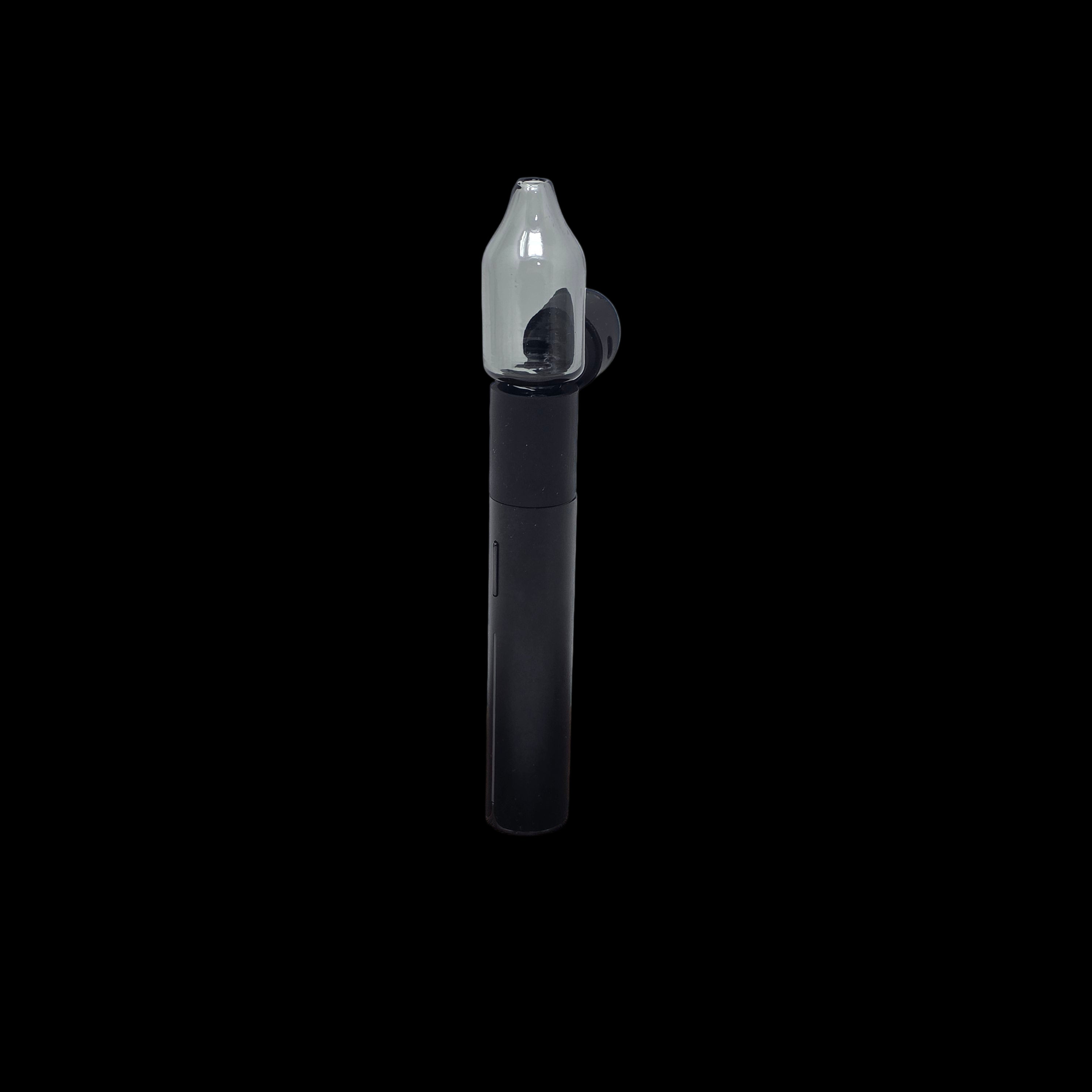 Don't like the silicone with your Pivot by Puffco? Check out this simple, effective and inexpensive solution. Just move the silicone out of the way and friction fit this mouthpiece in.