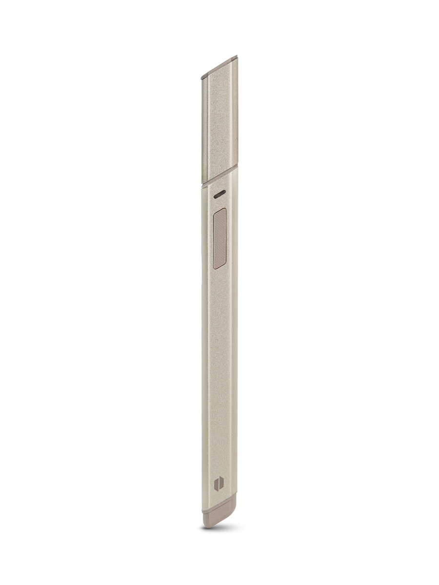Say goodbye to stickiness. The Hot Knife is a USB-C chargeable loading tool with a ceramic tip that heats at the push of a button. No more dirty dab tools, sticky fingers, or clothes fuzz in your bowl – just hold down the button and watch your extract drop off in 3 seconds.