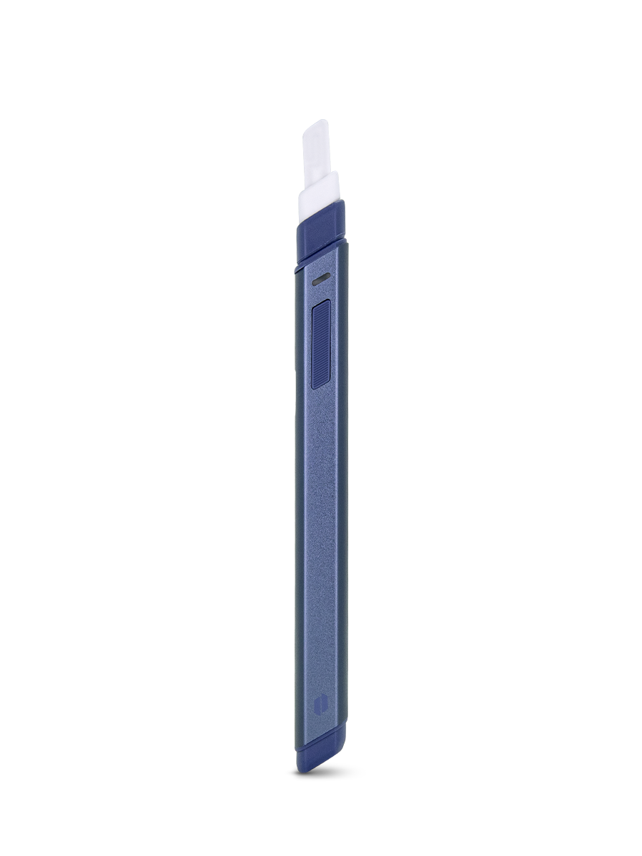 Say goodbye to stickiness. The Hot Knife is a USB-C chargeable loading tool with a ceramic tip that heats at the push of a button. No more dirty dab tools, sticky fingers, or clothes fuzz in your bowl – just hold down the button and watch your extract drop off in 3 seconds.