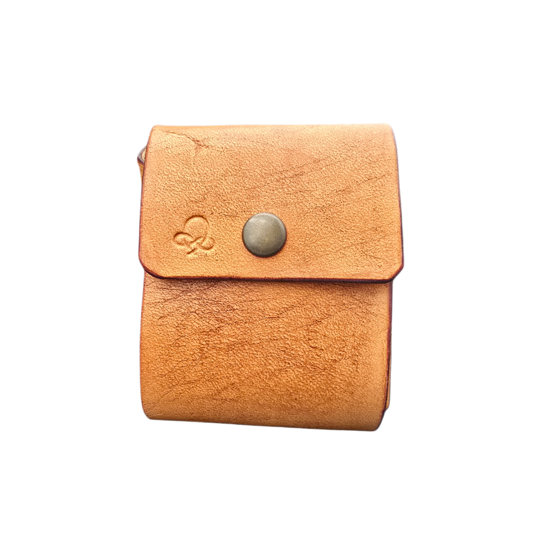 Light Brown 3 Battery Pouch