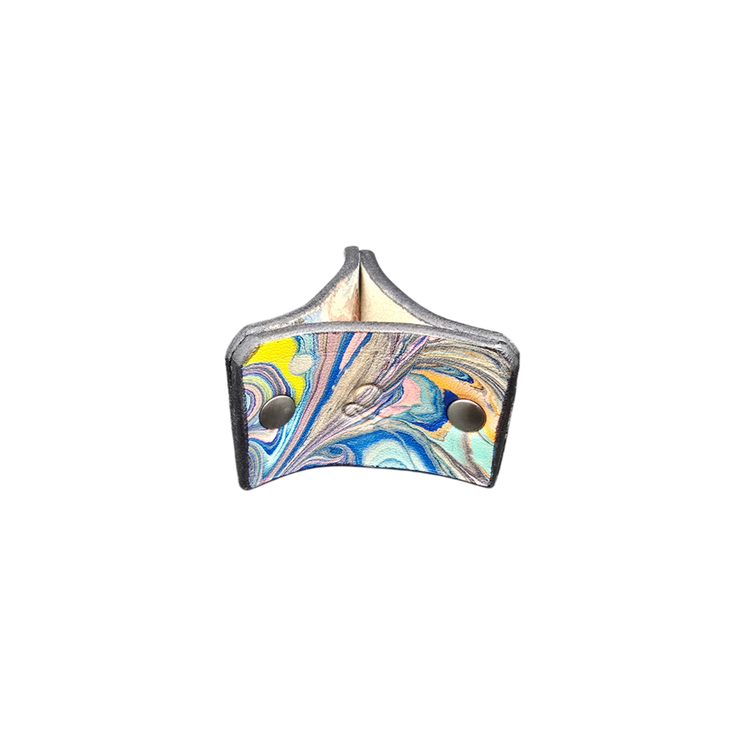 Blue/Purple Marbling Tripod Stand