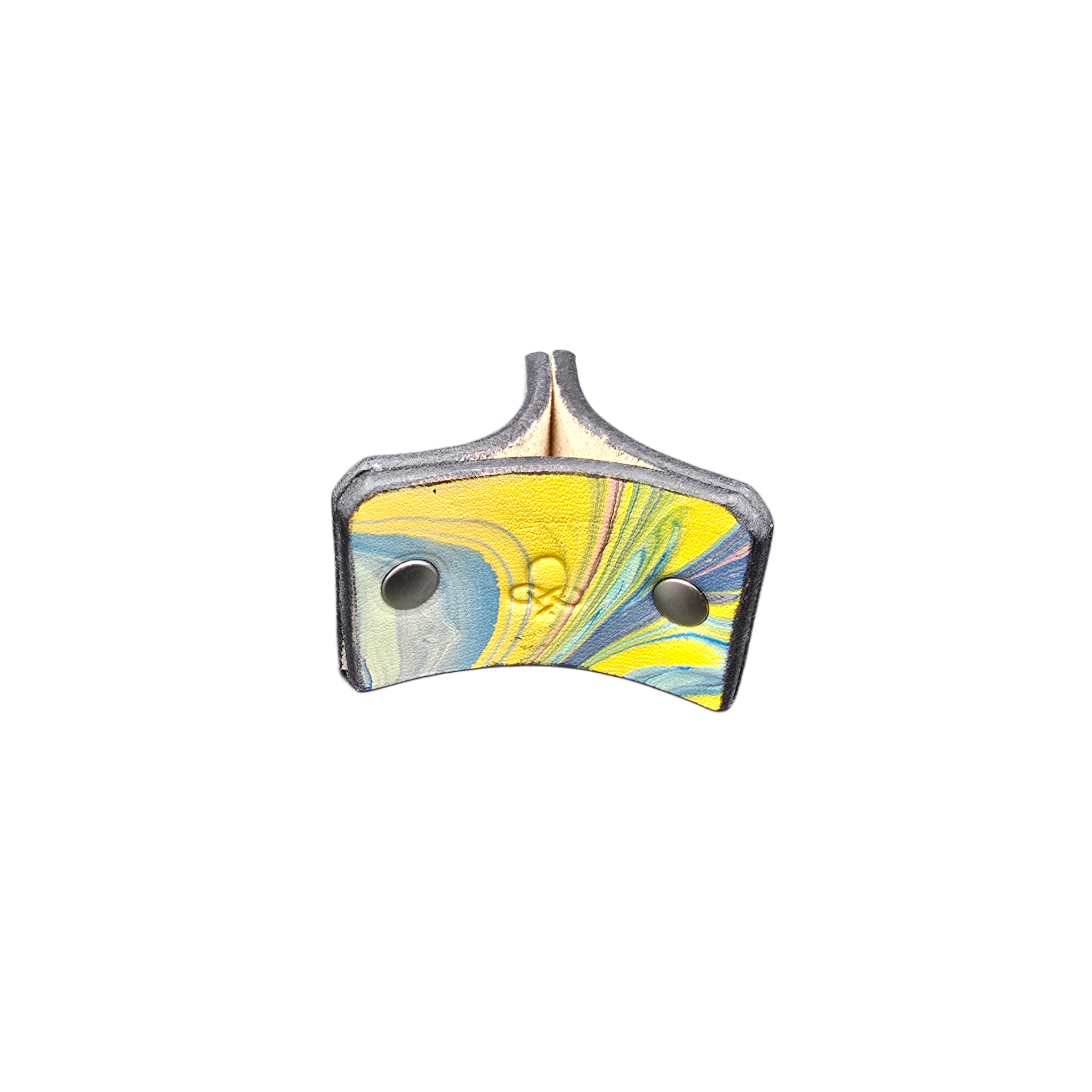 Blue/Yellow Marbling Tripod Stand