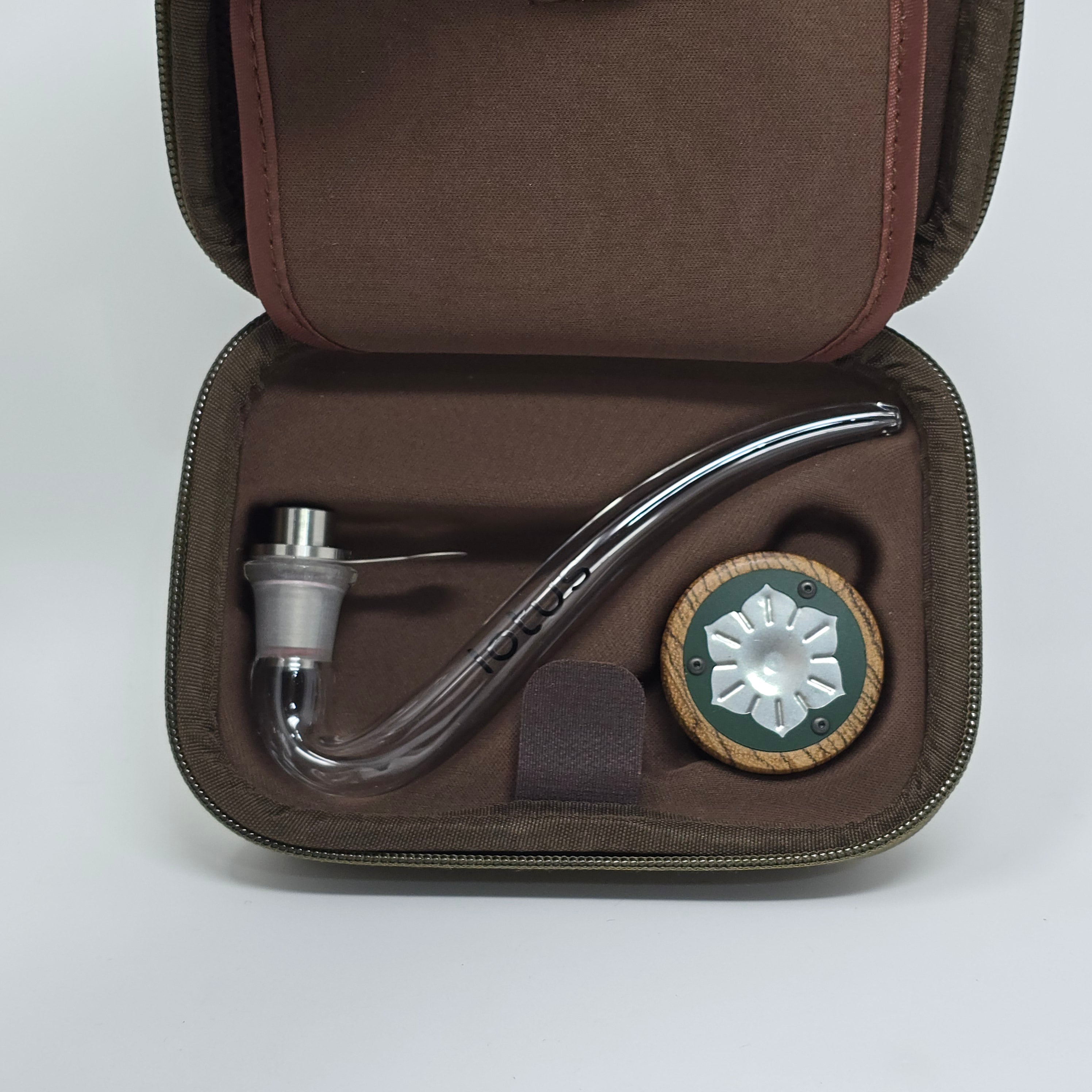 Lotus is a pure convection vaporizer; its sleek, California-patented design allows you to vaporize a vast load of up to 0.3g in the traditional pipe style while not compromising on flavor and producing best-in-class vapor clouds.