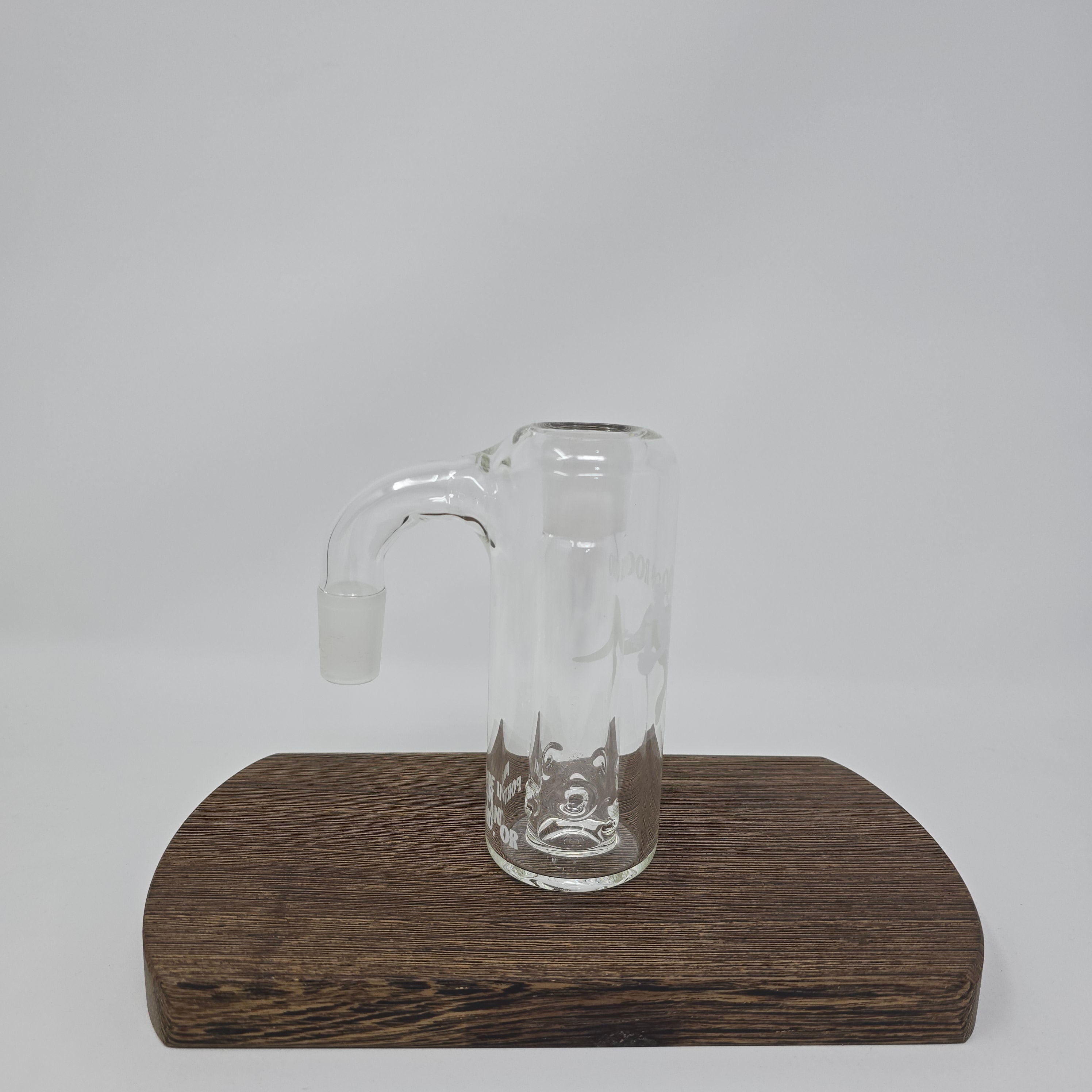Sick of scoobies in your rig? Snag one of these catchers to help!
All catchers are 90 degrees. Available in 14mm or 19mm male sizes, you can choose from a dry catcher or wet. Pick the extended arm if you want some additional clearance for glass like the 3 Piece HD by Goo Roo Glass.