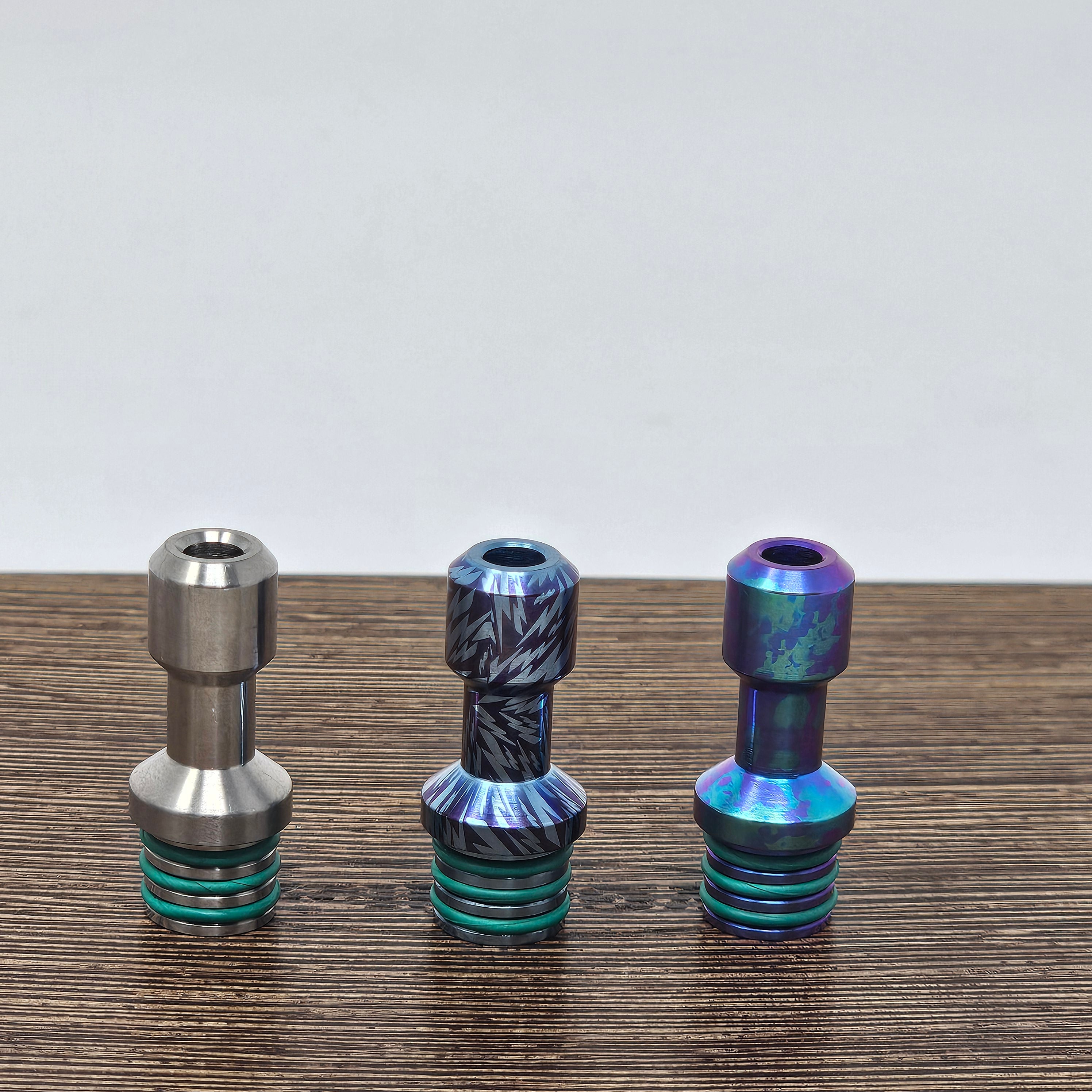 Features:
	•	Compatible with Dani V3Ti and Dani Fusion
	•	New design includes 3 O-rings for steady standing
	•	Supports MTL drawing vapors style
	•	Major customers have praised its flavorful and cool vapors delivery