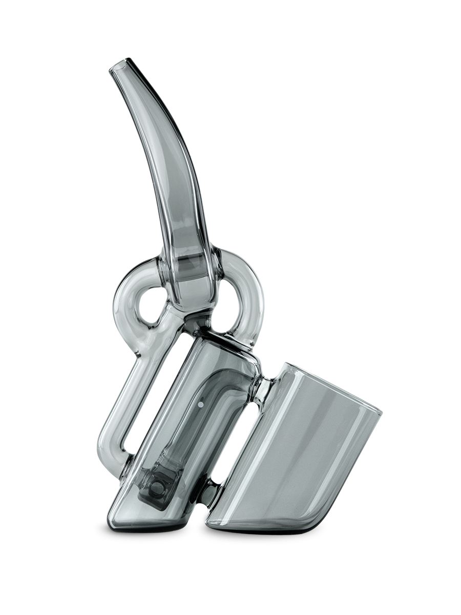 Master glassblower Ryan Fitt has done it again. Beautiful and balanced, the Proxy Ryan Fitt Recycler delivers bigger, cooler hits with Ryan’s signature recycling action and style. This borosilicate glass Piece is the latest in the Puffco Proxy Collection, fitting comfortably in hand and effortlessly blending performance and portability.