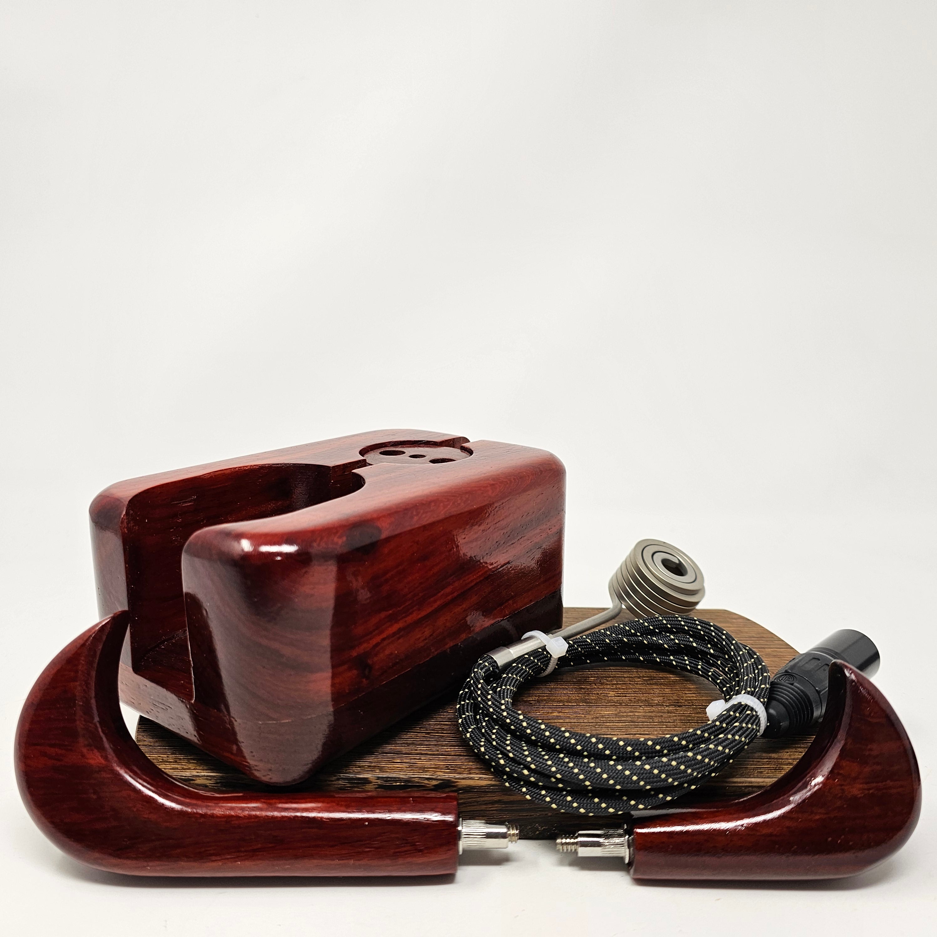 Made in a small family shop in the Southeast United States, each system is unique. This is a true conversation piece of functional art! Each set may contain different parts and of course will offer an individual mixture of woods and beauty only nature can provide.