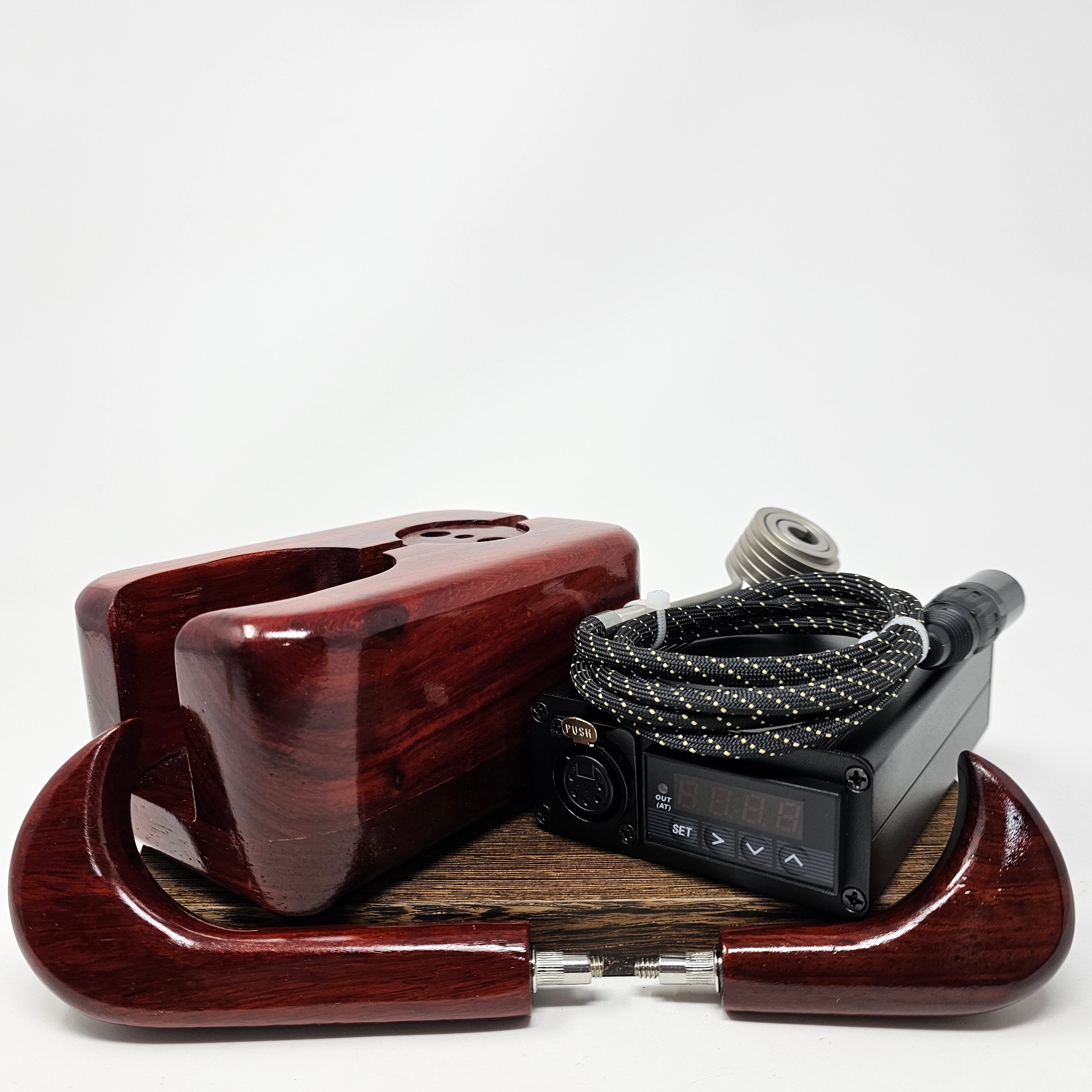 Made in a small family shop in the Southeast United States, each system is unique. This is a true conversation piece of functional art! Each set may contain different parts and of course will offer an individual mixture of woods and beauty only nature can provide.