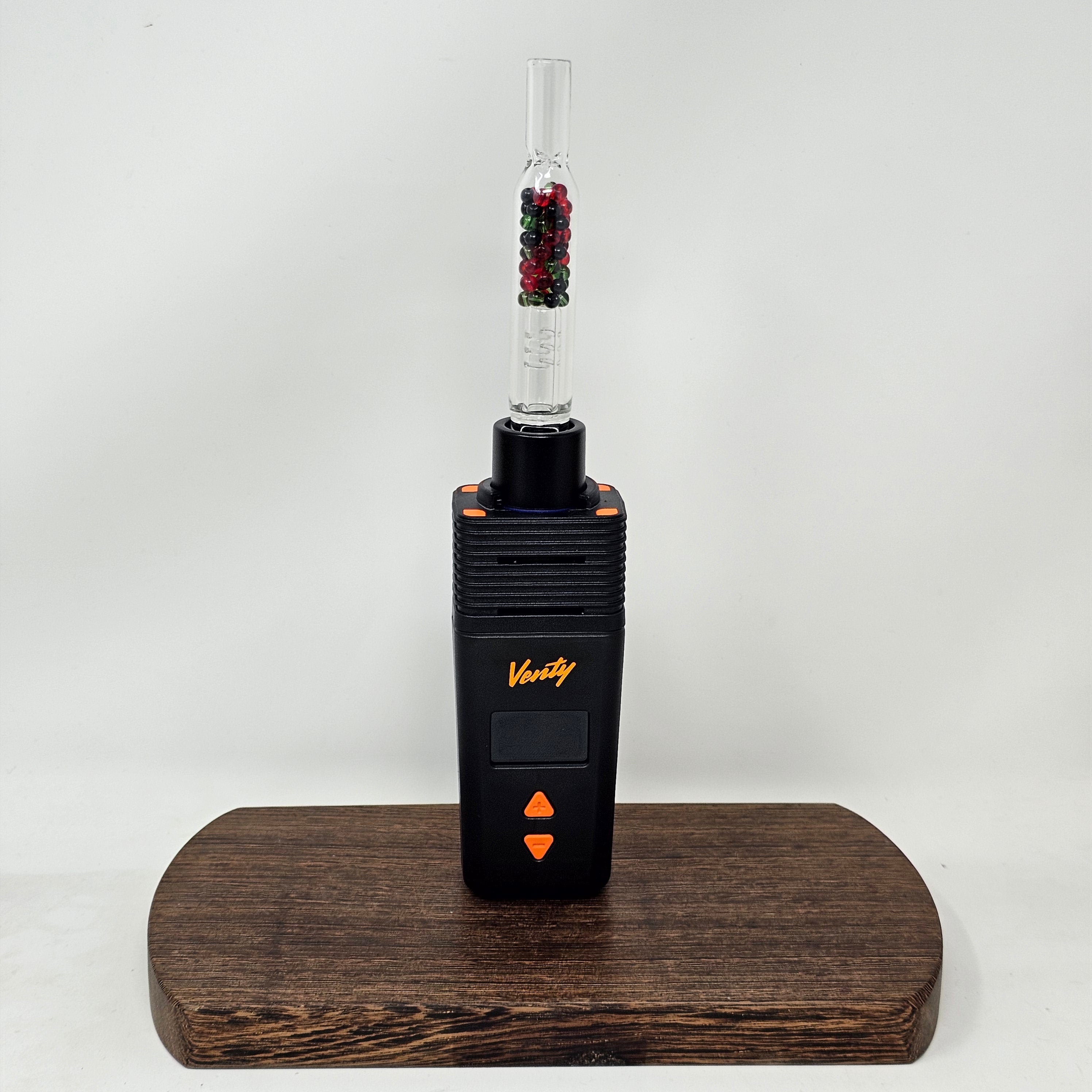 Replaces the Venty Cooling Unit in favor of a glass airpath with spiky cooling included.
Choose from Long/Short or Clear/Smoked Glass and Rocket!!
Long is just under 7" tall and Short is just under 4" tall.