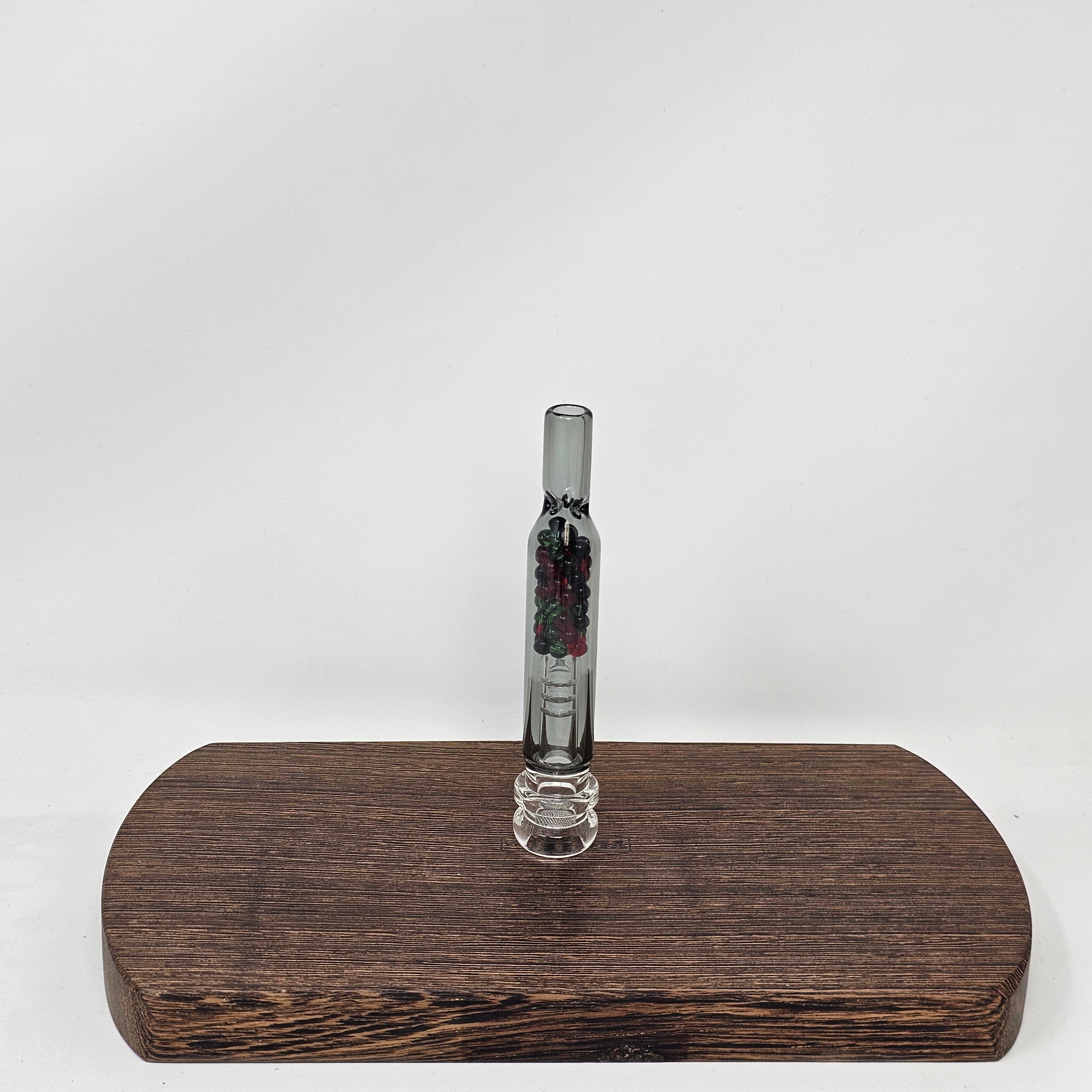 Replaces the Venty Cooling Unit in favor of a glass airpath with spiky cooling included.
Choose from Long/Short or Clear/Smoked Glass and Rocket!!
Long is just under 7" tall and Short is just under 4" tall.