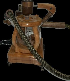 Made in a small family shop in the Southeast United States, each system is unique. This is a true conversation piece of functional art! Each set may contain different parts and of course will offer an individual mixture of woods and beauty only nature can provide.
This particular set includes:
24” whip and 12” wooden mouthpiece with Integrated Orb V2 Bracket System
Integrated PID Controller with US Standard Five Pin XLR Connection w/included Injector Stand
BN-LINK App C Controlled Smart WiFi Outlet Timer