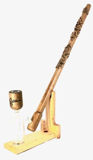 Made in a small family shop in the Southeast United States, each system is unique. This is a true conversation piece of functional art! The Club is 24 inches long and includes carb hole. Each set may contain different parts and of course will offer an individual mixture of woods and beauty only nature can provide.
This particular V1 set includes:
18” Club Pipe ( 1/4” bore) with integrated ash catcher filter system.
Integrated PID Controller with US Standard Five Pin XLR Connection w/included Injector…