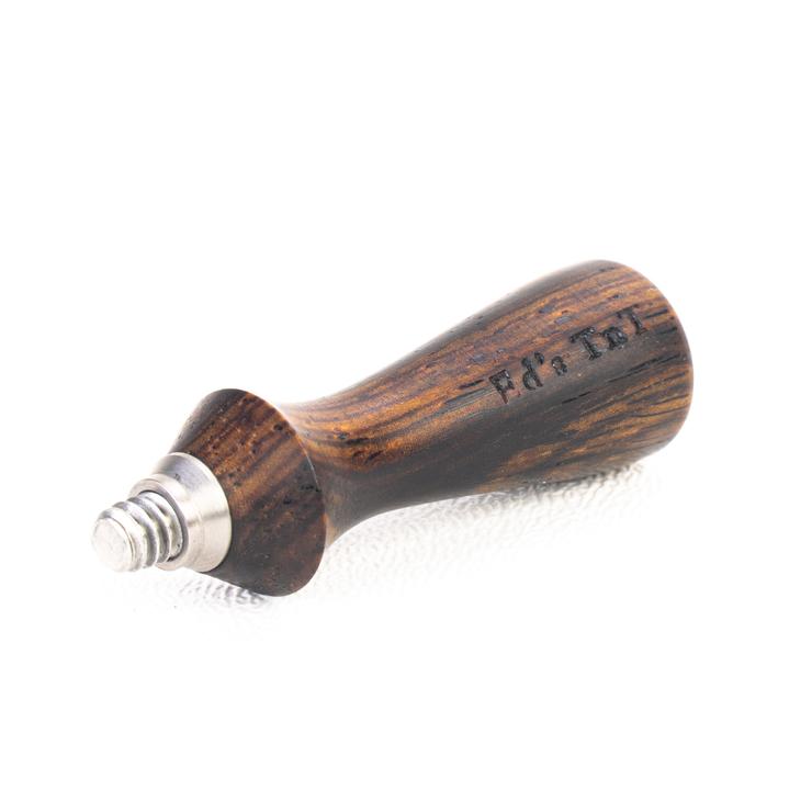 Wood handles crafted by hand in Mississippi!
These are sold as subassemblies as added an adjustment screw and a collar to make the parts interchangeable.
This handle has been tested on the Shovelhead bowl, all current carb cap designs and the TCup bowl.