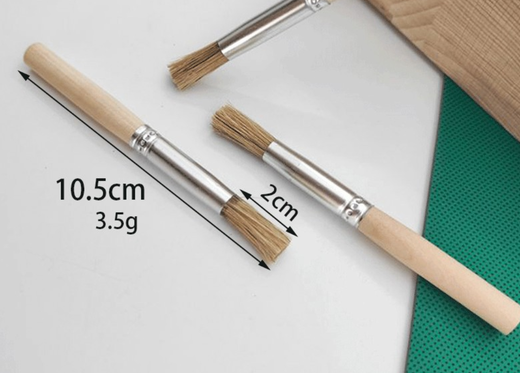 Total brush length is ~10.5cm with the brush portion about 2cm. Great for all types of cleaning and a suitable replacement to the S&B Cleaning brush. You are buying one single brush.