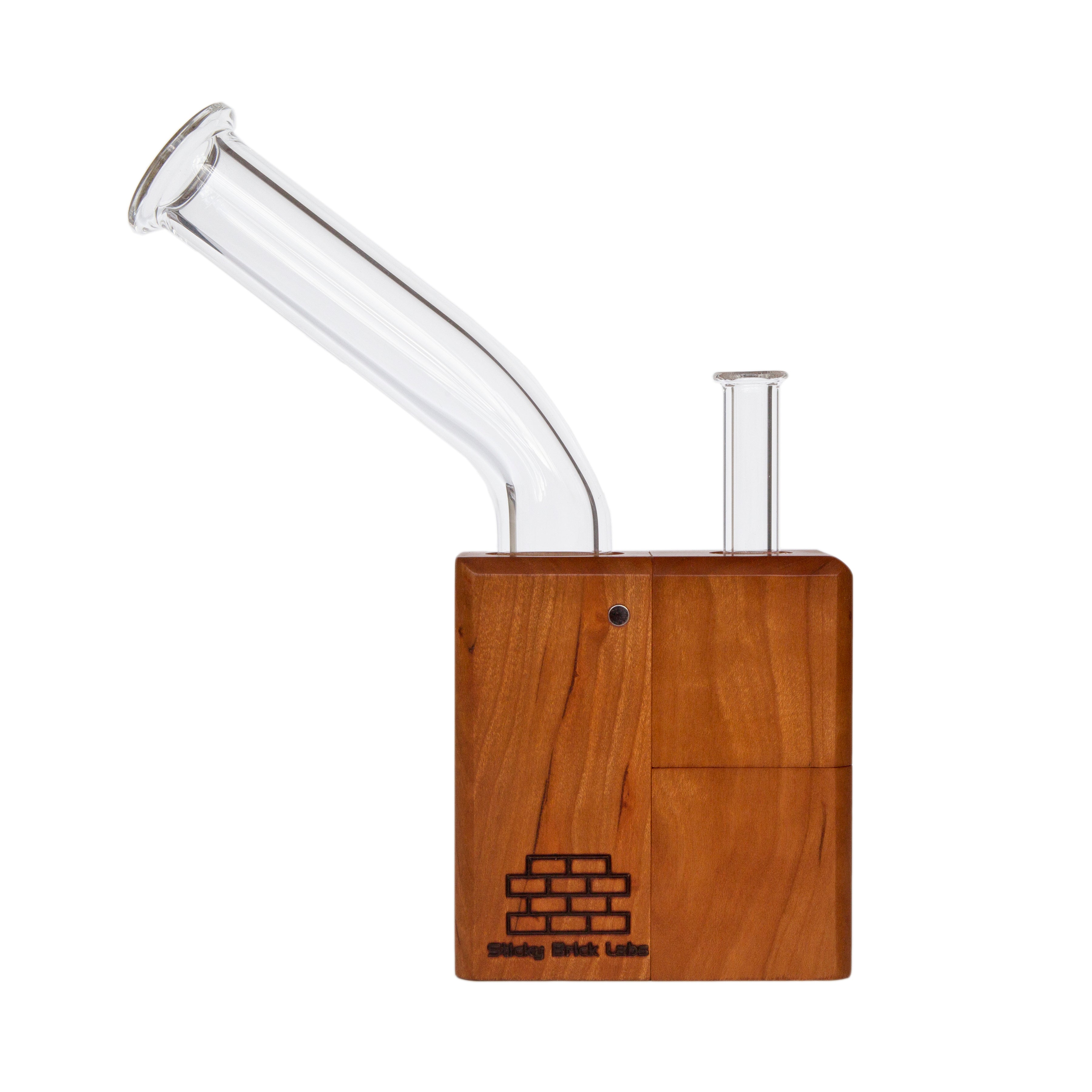 The OG Brick is a home-portable that provides 100% true convection on demand. Ready when you are, the OG Brick provides instant heat and instant vapor; no more waiting! Each Sticky Brick is handmade in North Carolina out of beautiful natural hardwood. The Sticky Bricks' hardwood construction isn't just for looks, it ensures longevity to produce vapor for years to come.