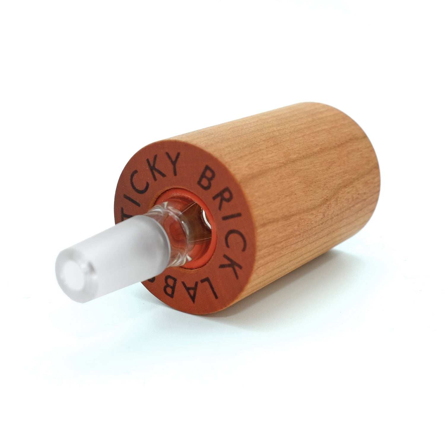 The Stack by Sticky Brick Labs is a Water Pipe Adapter (WPA) that is compatible with the Puffco Proxy™ allowing it to fit on your favorite water piece.
The Base is intended to hold a Stack, Hot Knife Tool, Cotton Swabs (12+), and a Loading Tool.
The Stack Base is proudly Hand Made in the USA here in North Carolina. The lumber is sourced locally from vendors that prioritize sustainability and top quality. Our glass parts are made in-house using the highest quality scientific German glass.