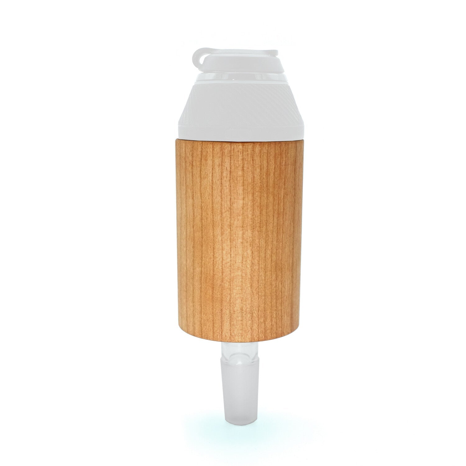 The Stack by Sticky Brick Labs is a Water Pipe Adapter (WPA) that is compatible with the Puffco Proxy™ allowing it to fit on your favorite water piece.
The Base is intended to hold a Stack, Hot Knife Tool, Cotton Swabs (12+), and a Loading Tool.
The Stack Base is proudly Hand Made in the USA here in North Carolina. The lumber is sourced locally from vendors that prioritize sustainability and top quality. Our glass parts are made in-house using the highest quality scientific German glass.