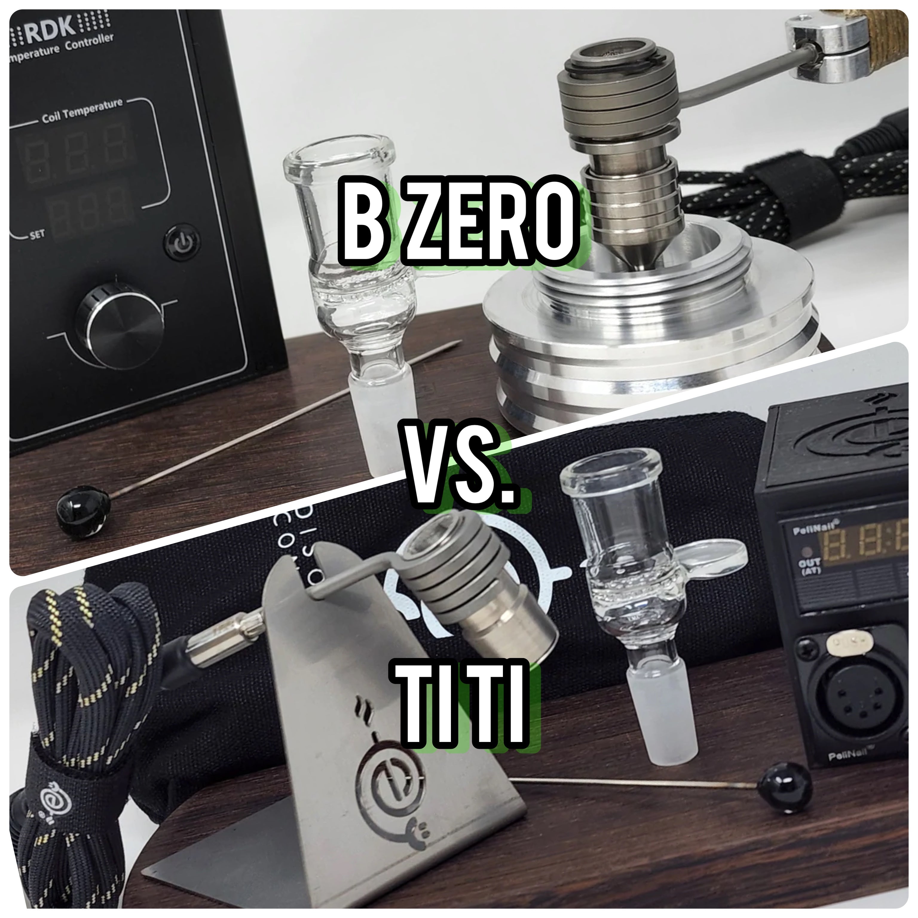 Cannabis Hardware B•0 vs. TiTi Heavy Bundle Kits: What’s the Difference⁉️