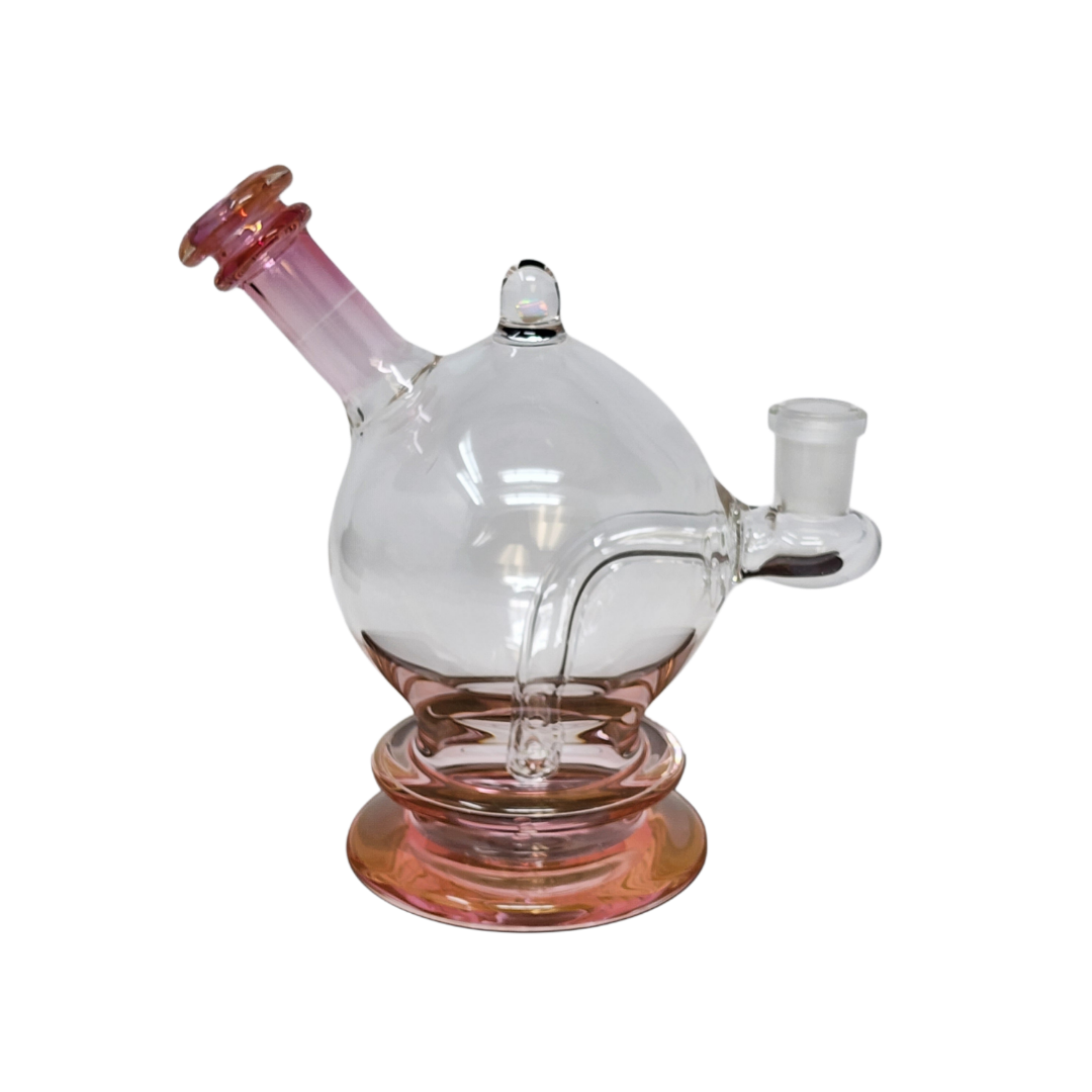 Milkball / Boomball Bubbler by RickBirdBarry Glass