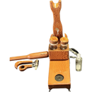 The Club Wireless Heavy Hitter Set in Leopardwood by The Club