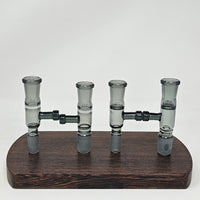 Borosilicate V3 Injector (14mm Input- Smoked Glass) Chamber by VGoodiEZ