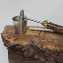 Chaos in Elm w/ Crushed Opal Inlay by Phattpiggie