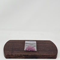 These 4mm Ruby (Lab created) beads / balls / spheres have a number of different purposes being used in both heat sink vaporizer tech as well as glass mouthpiece cooling tech.

Pouch is filled with ~10g of beads or more. 60-70 4mm Ruby beads.