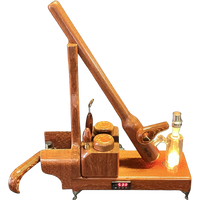 The Club Wireless Heavy Hitter Set in Leopardwood by The Club