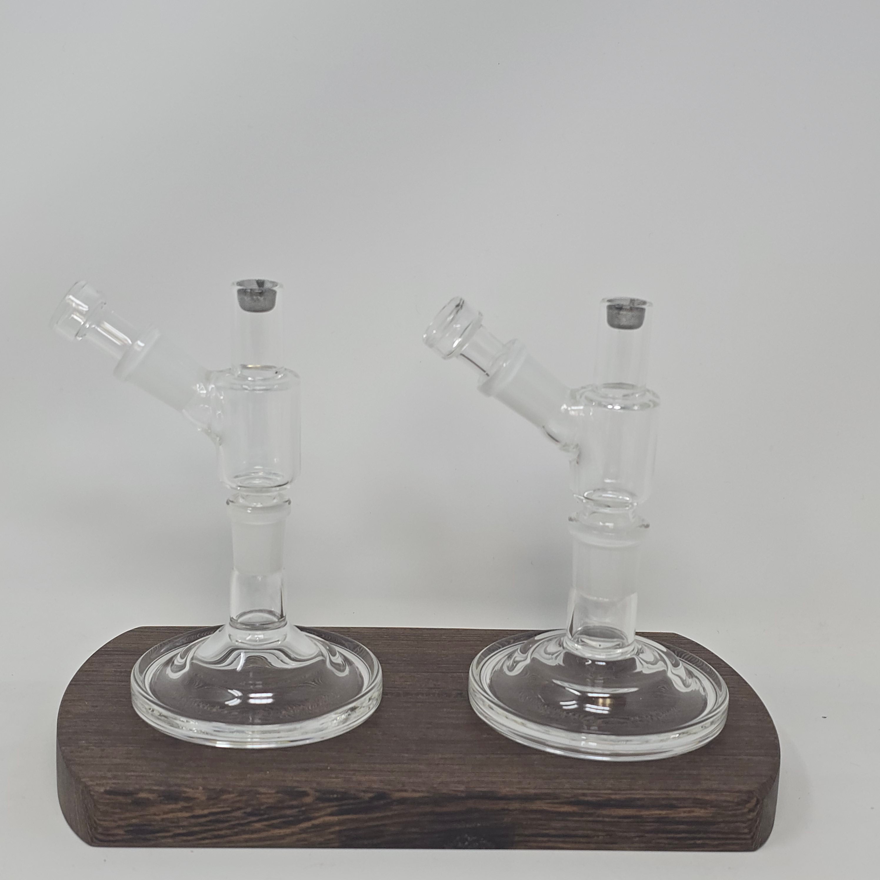 Glass Bowl with Passthrough and 14mm Female to 18mm Male Adapter


-Works with Thermal Twist, Screwball, and more