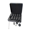 Open Pre-Load and Go Case Showing Disassembled Capsule and Stir Tool Removed