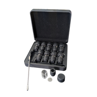 Open Pre-Load and Go Case Showing Disassembled Capsule and Stir Tool Removed