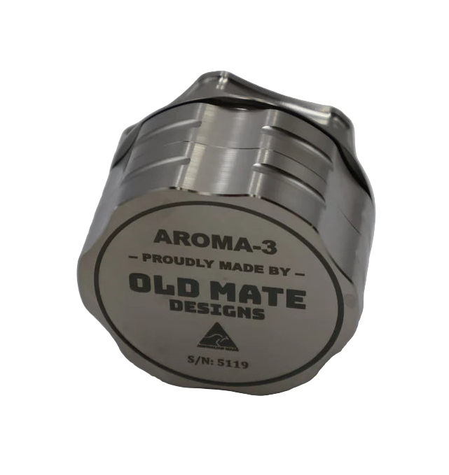 Aroma 3 Bottom view with logo