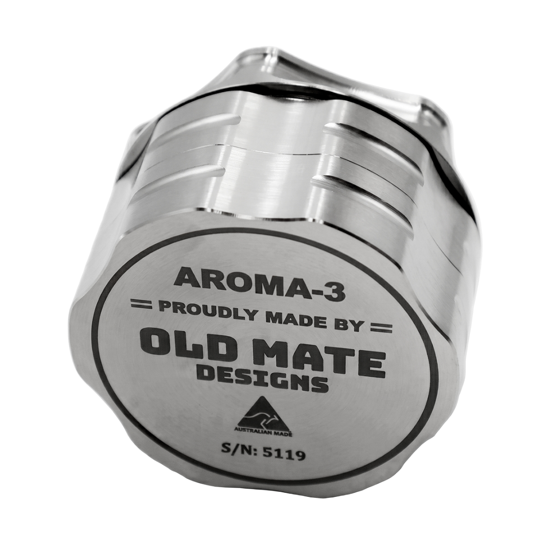 Aroma 3 Grinder Bottom View