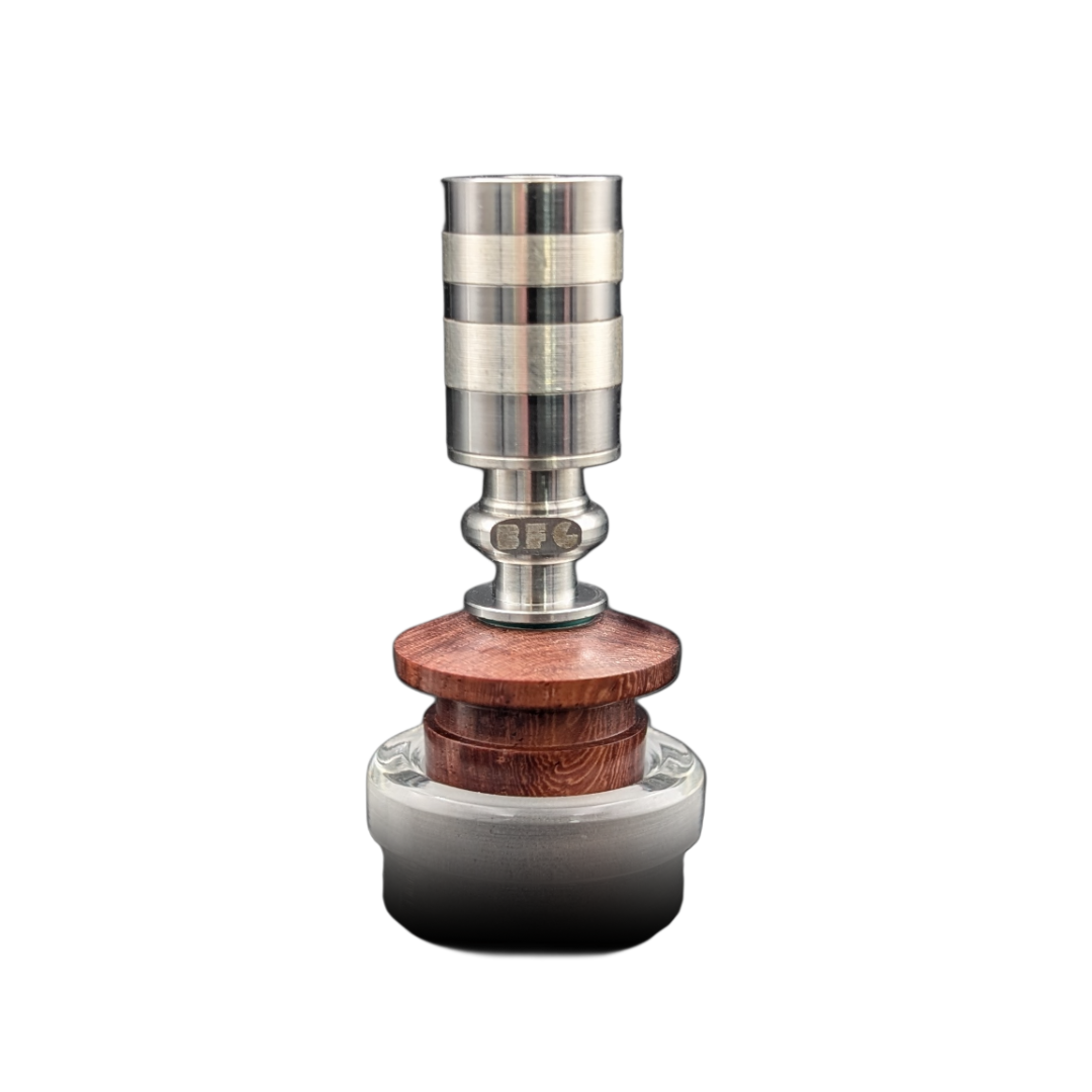 BFG Wood WPA in 19mm Glass Joint with Dani Fusion Installed