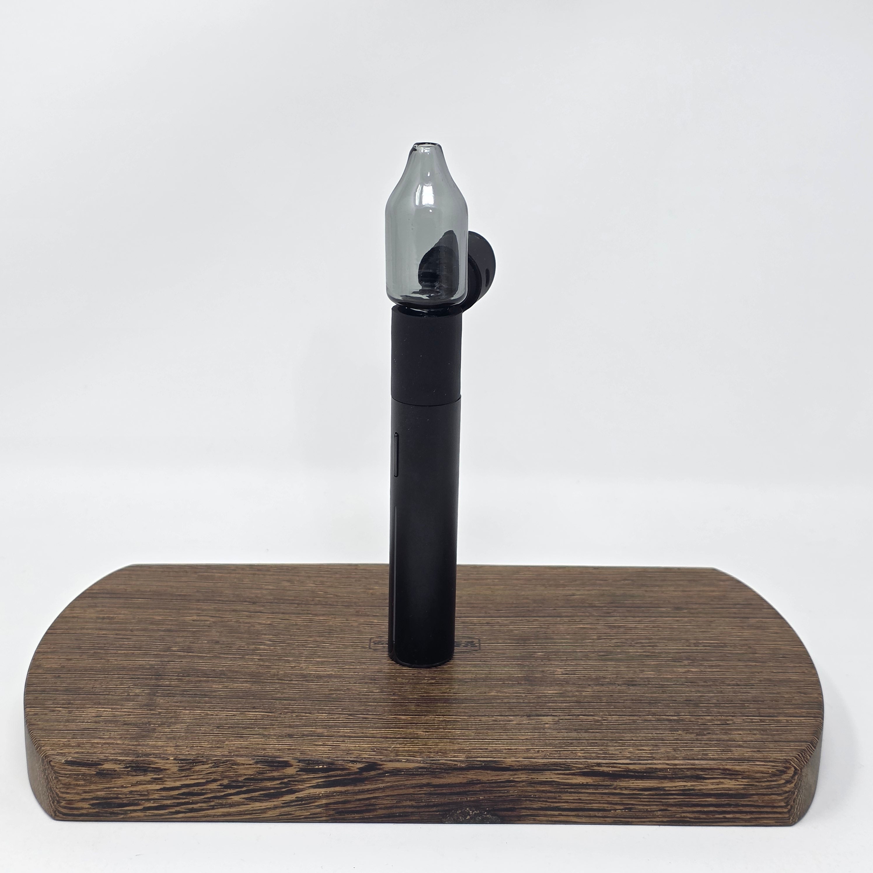 Don't like the silicone with your Pivot by Puffco? Check out this simple, effective and inexpensive solution. Just move the silicone out of the way and friction fit this mouthpiece in.