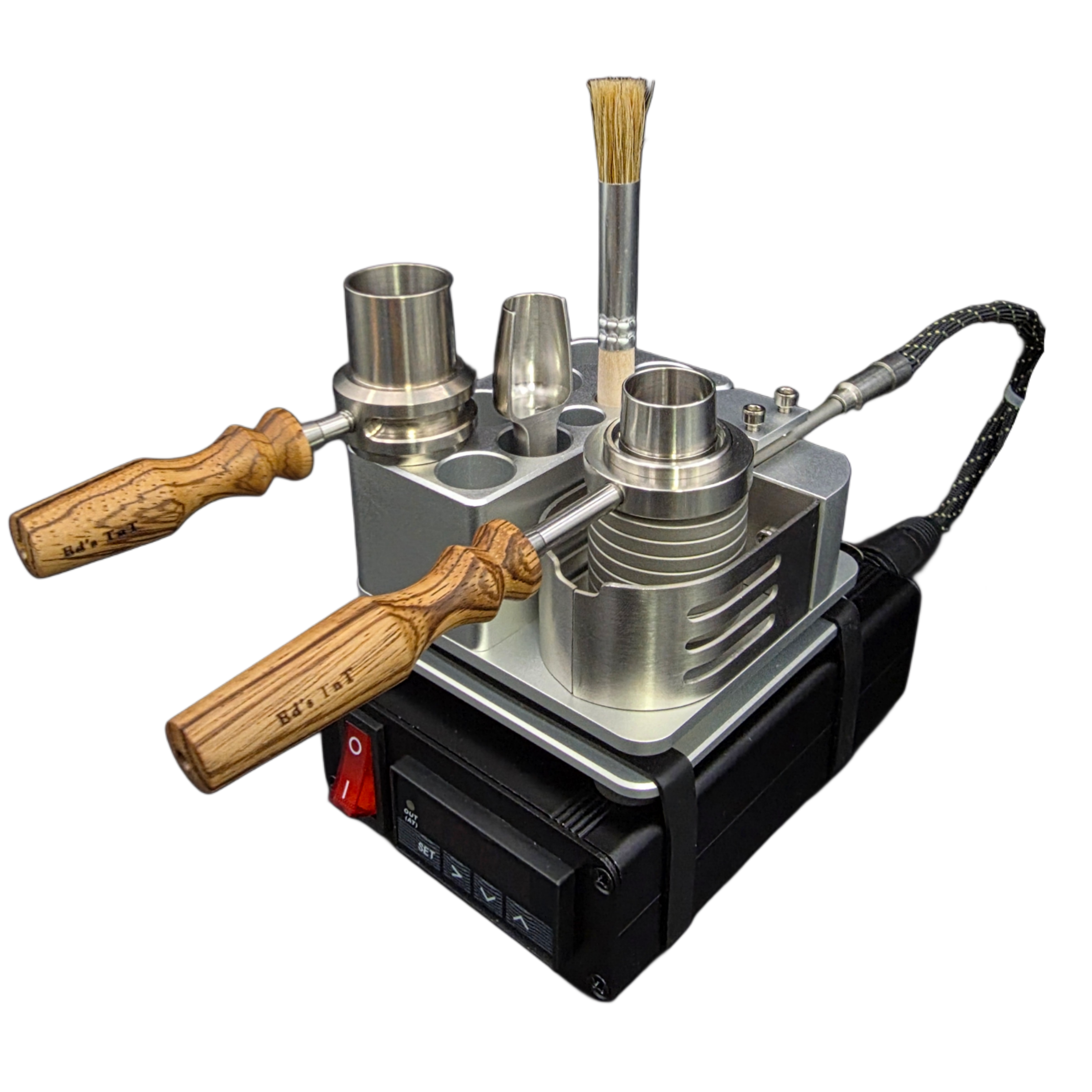 Kit with Eds Zebrawood Handles