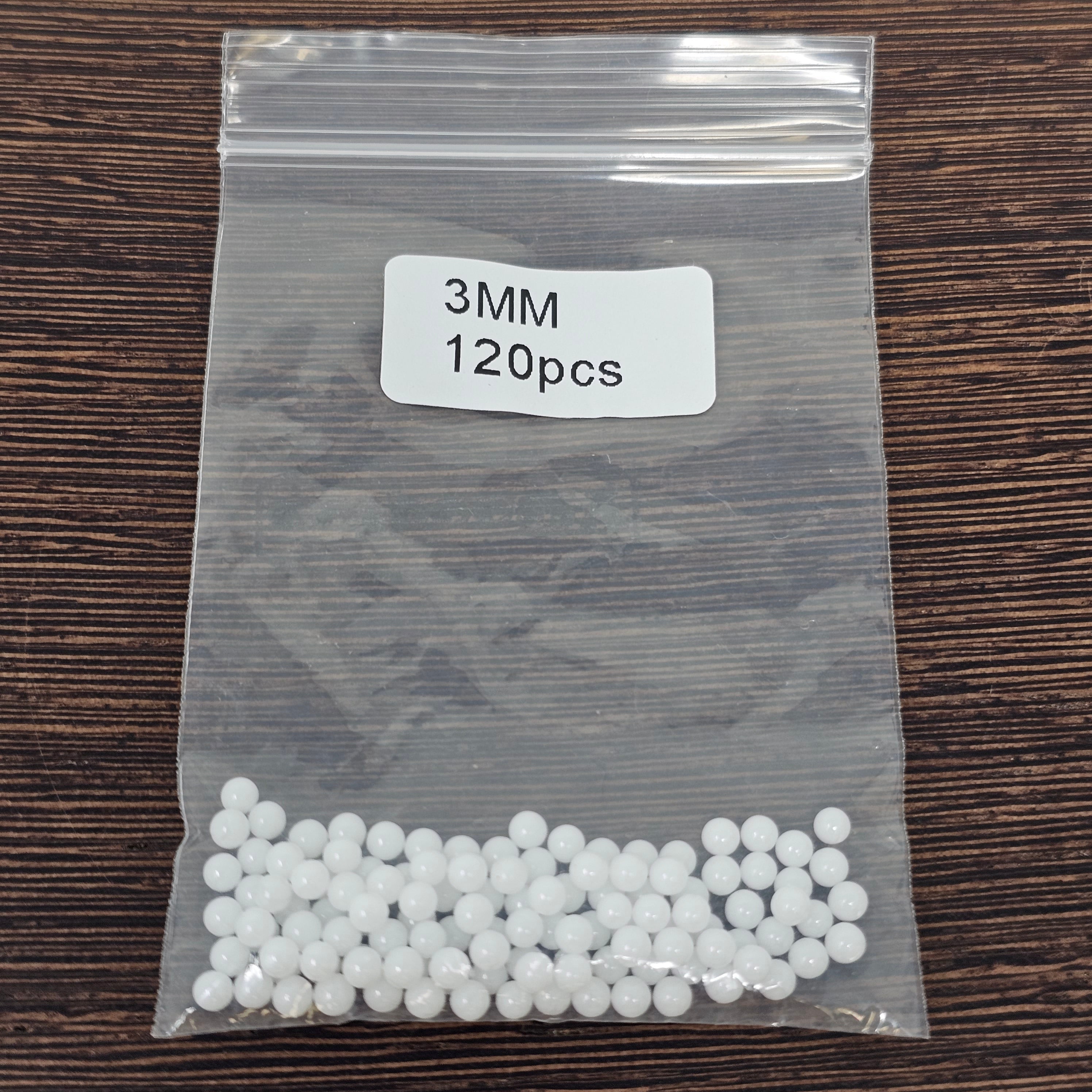 These 3mm White Zirconia (Lab Created) beads / balls / spheres have a number of different purposes being used in both heat sink vaporizer tech as well as glass mouthpiece cooling tech.

Pouch is filled with ~10-11 of beads or more. 110-120 3mm White Zirconia beads.