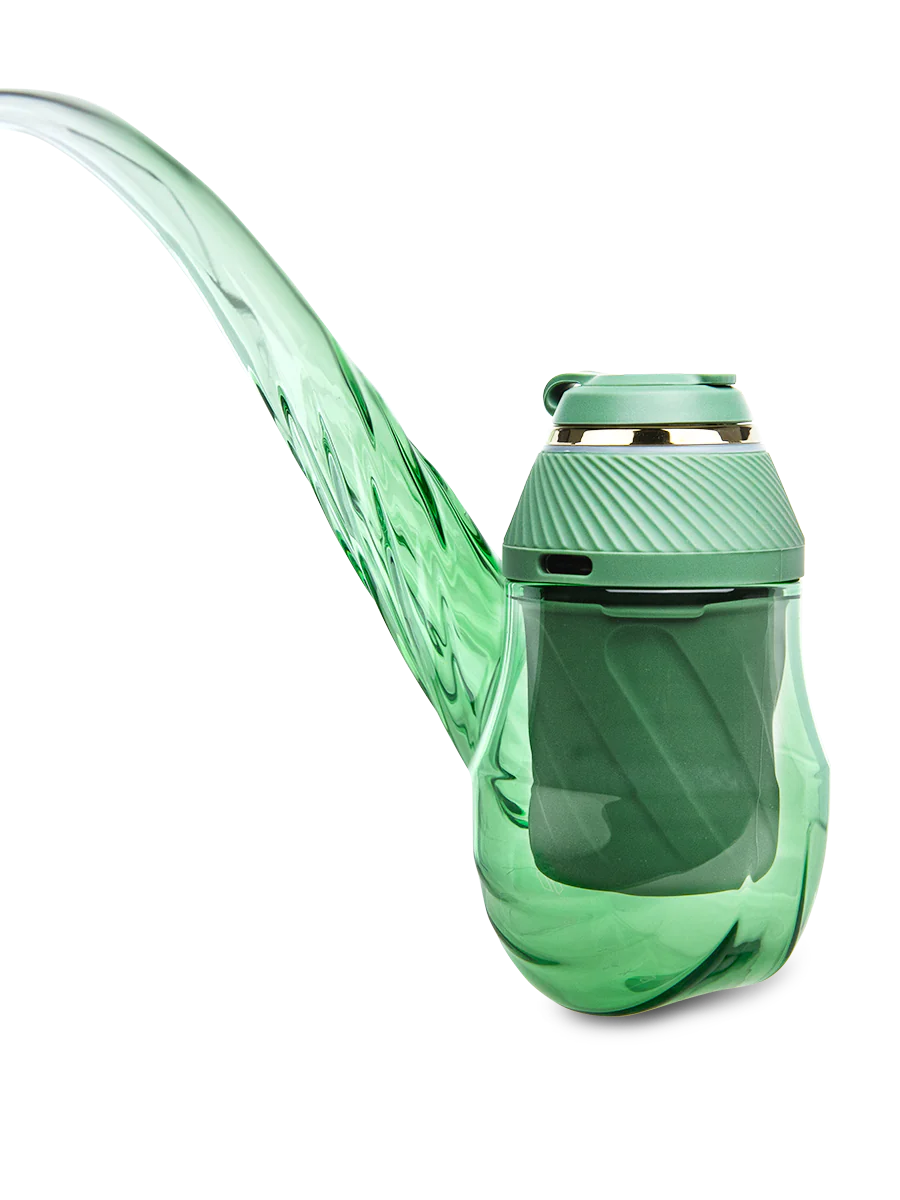 Hash is magic. The Proxy Wizard is an enchanting dry pipe with a longer spiral stem, allowing the vapor to cool before it reaches your mouth. The bowl is crafted with your hand in mind, featuring ergonomic grooves for a comfortable, secure grip. Made from hand-blown borosilicate glass, this legendary addition to the Proxy Collection is a true statement Piece. +10 Charisma.