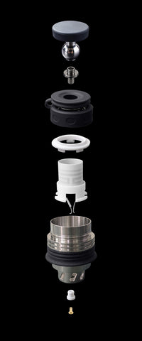 Core 2.1 XL Atomizer Chamber Assembly Exploded View Breakdown