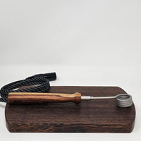 20mm Enail Coil for XLR Controllers (Works with Auber and Disorderly Conduction PID's or others with the identical pinout below. Does not work with high five and others with XLR but DIFFERENT pinout. 

Braided Kevlar Sheath Protects Wires
Available in 110v or 220v
110v Works in North America
220v Works in UK, EU, AU
5 wraps
30 day warranty

Optional handle(s)
Cannabis Hardware Aluminum Handle
Ed's TnT Cocobolo Wood Handle
Ed's TnT Tigerwood Handle
O’Connell Woodworks TKO Handle