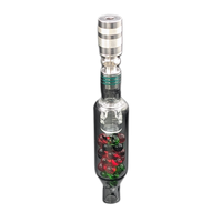 Smoked Rocket Stem with Dani Fusion 2.0 Tip and Cap Installed