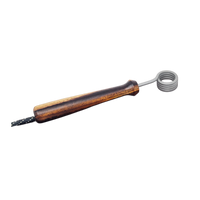 Eds TNT Cocobolo Coil Handle Installed on Coil