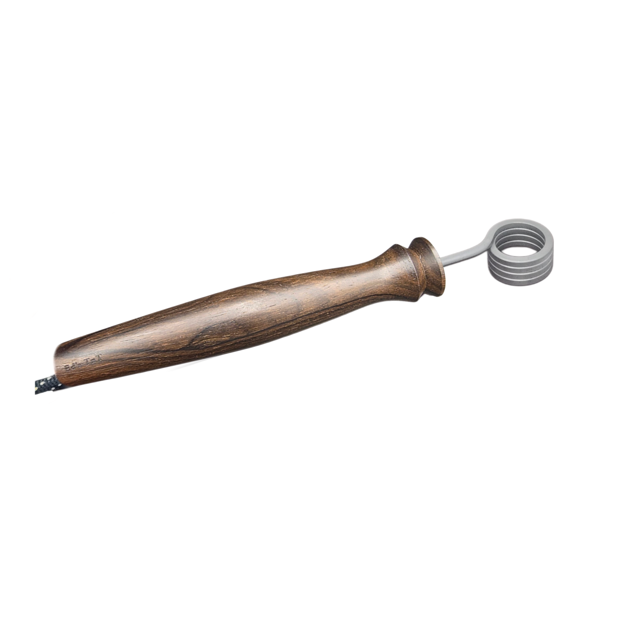 Eds TNT Ziricote Coil Handle Installed on Coil