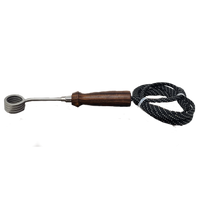 Eds TNT Ziricote Short Length Handle Installed on Coil