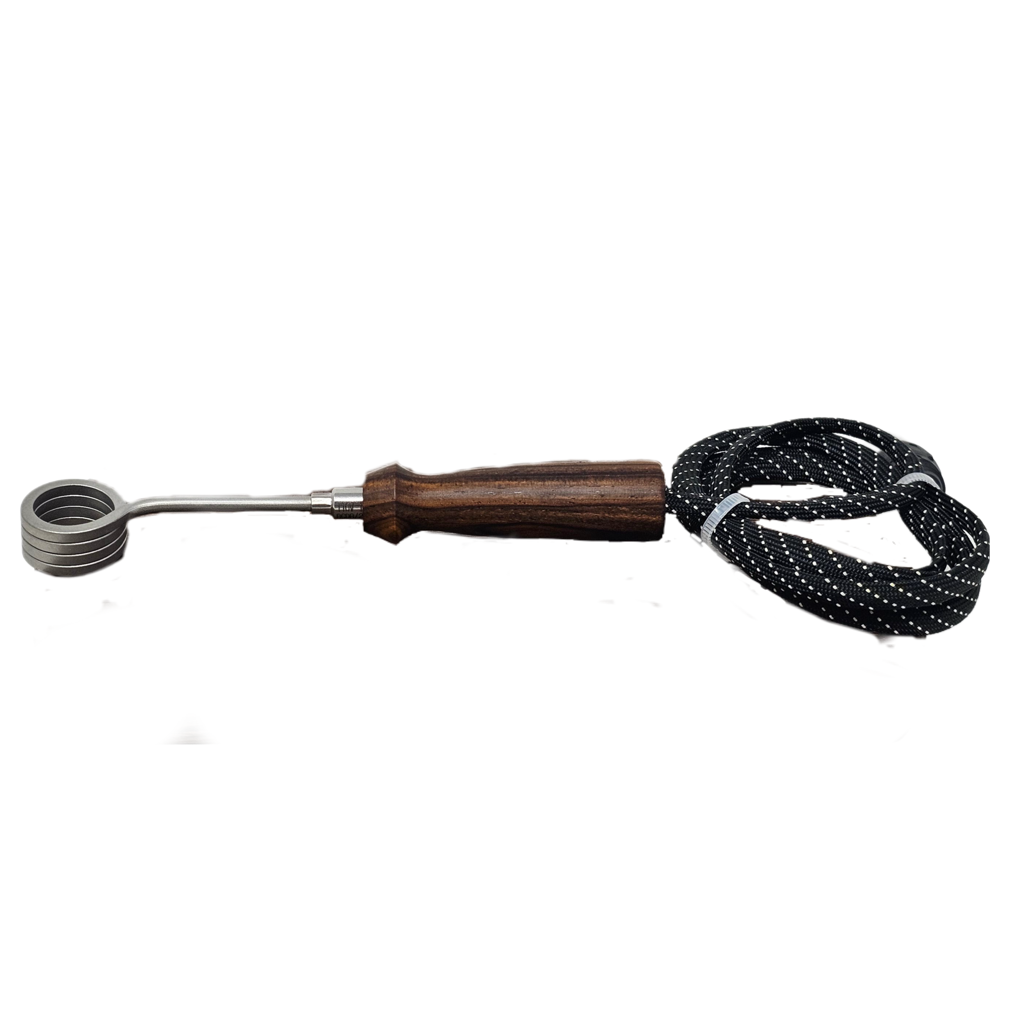 Eds TNT Ziricote Short Length Handle Installed on Coil