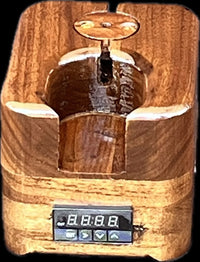 Made in a small family shop in the southeast United States, each system is unique. This is a true conversation piece of functional art! Each set may contain different parts and of course will offer an individual mixture of woods and beauty only nature can provide.